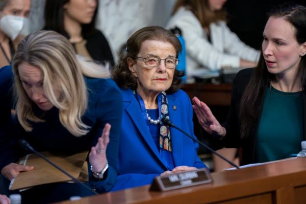 Sen. Dianne Feinstein told reporters that she’s been at the Capitol working and voting, apparently unaware that she’s spent mo<em></em>nths away this year due to health problems.