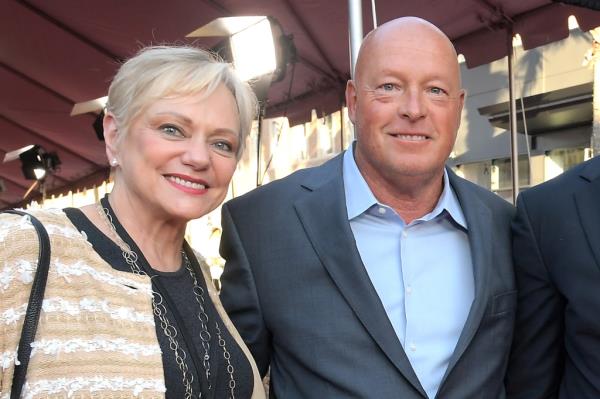 Christine McCarthy and Bob Chapek